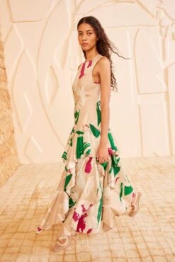 ULLA JOHNSON Mural Dress - Comet -ULLA JOHNSON Outlet ULLA JOHNSON MuralDress COMET SP250164 03