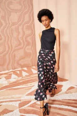 ULLA JOHNSON Nadira Skirt - Nocturne 7 ULLA JOHNSON Nadira Skirt - Nocturne -ULLA JOHNSON Outlet ULLA JOHNSON Nadira Skirt NOCTURNE 03