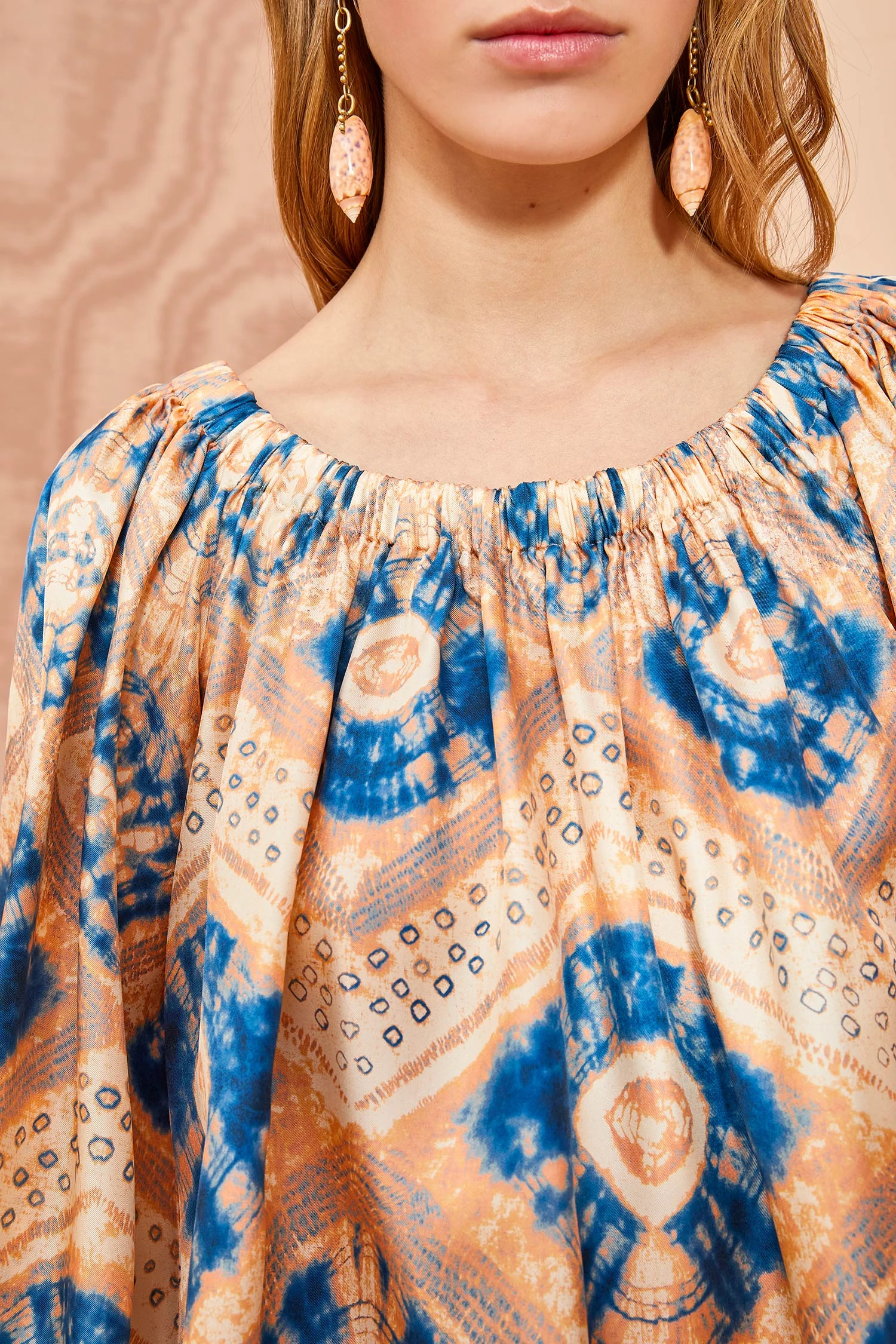 ULLA JOHNSON Nadya Blouse - Fossil 3 ULLA JOHNSON Nadya Blouse - Fossil - Image 3