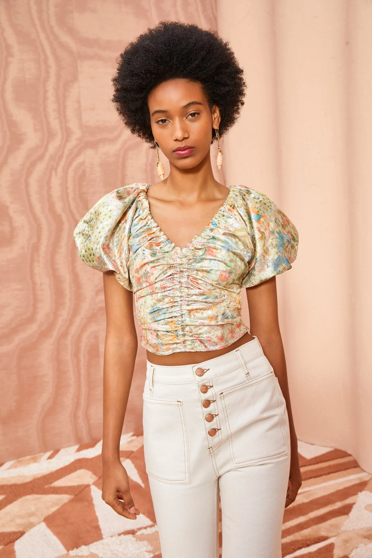 ULLA JOHNSON Nerida Top - Meadow 1 ULLA JOHNSON Nerida Top - Meadow