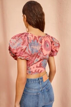 ULLA JOHNSON Nerida Top - Passionflower -ULLA JOHNSON Outlet ULLA JOHNSON Nerida Top PASSIONFLOWER 04