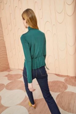 ULLA JOHNSON Nina Top - Cypress 8 ULLA JOHNSON Nina Top - Cypress -ULLA JOHNSON Outlet ULLA JOHNSON Nina Top CYPRESS 04