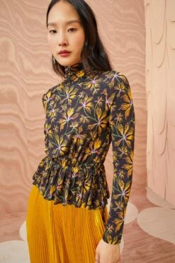 ULLA JOHNSON Nina Top - Maple -ULLA JOHNSON Outlet ULLA JOHNSON Nina Top MAPLE 03