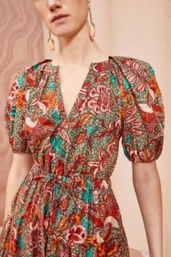 Featured Products -ULLA JOHNSON Outlet ULLA JOHNSON OLINA DRESS PRIMROSE 02 ALT