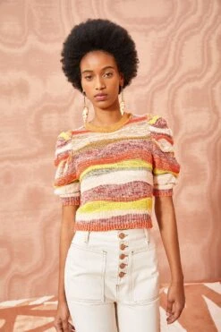 ULLA JOHNSON Odie Top - Agate 9 ULLA JOHNSON Odie Top - Agate -ULLA JOHNSON Outlet ULLA JOHNSON Odie Top AGATE 05