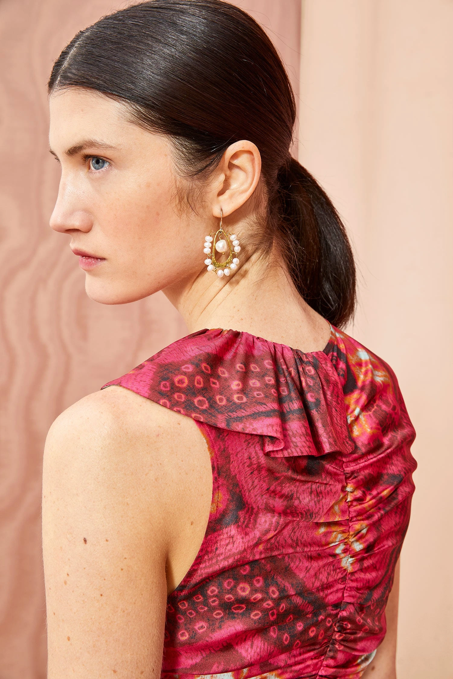 ULLA JOHNSON Othella Dress - Wild Rose 4 ULLA JOHNSON Othella Dress - Wild Rose - Image 4