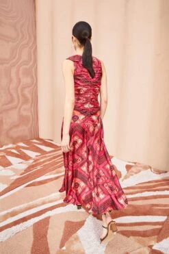 ULLA JOHNSON Othella Dress - Wild Rose 10 ULLA JOHNSON Othella Dress - Wild Rose -ULLA JOHNSON Outlet ULLA JOHNSON Othella Dress WILD ROSE 04