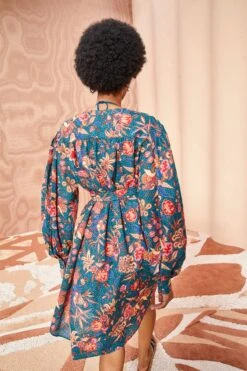 ULLA JOHNSON Otto Coverup - Delphinium 8 ULLA JOHNSON Otto Coverup - Delphinium -ULLA JOHNSON Outlet ULLA JOHNSON Otto Coverup DELPHINIUM 04