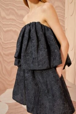 ULLA JOHNSON Oui Dress - Noir -ULLA JOHNSON Outlet ULLA JOHNSON Oui Dress NOIR 05