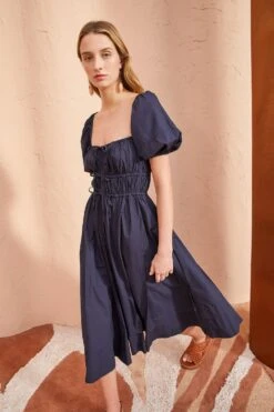 ULLA JOHNSON Palma Dress - Midnight