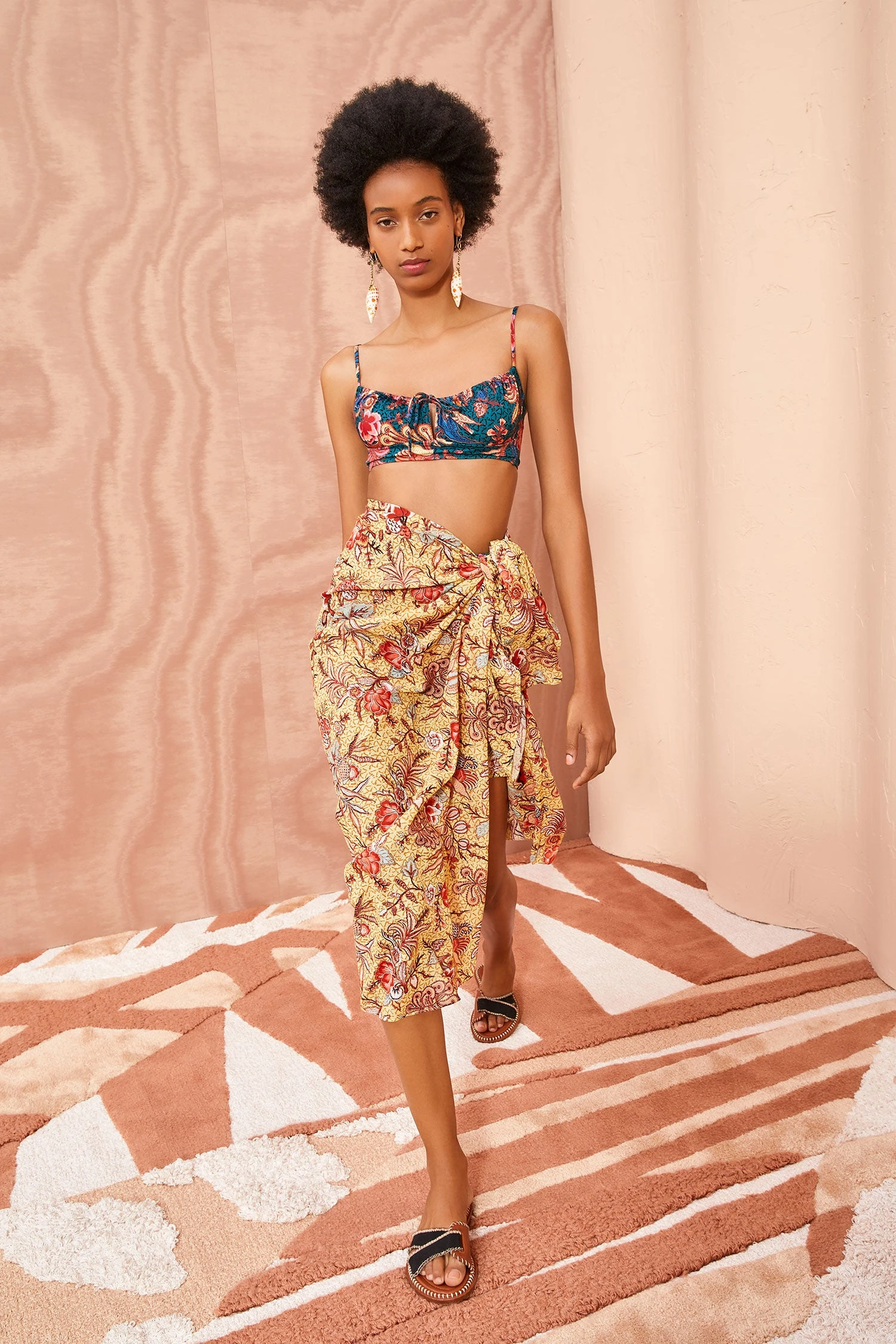 ULLA JOHNSON Paz Coverup - Calla Lily 1 ULLA JOHNSON Paz Coverup - Calla Lily