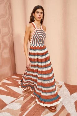 ULLA JOHNSON Paz Dress - Canyon