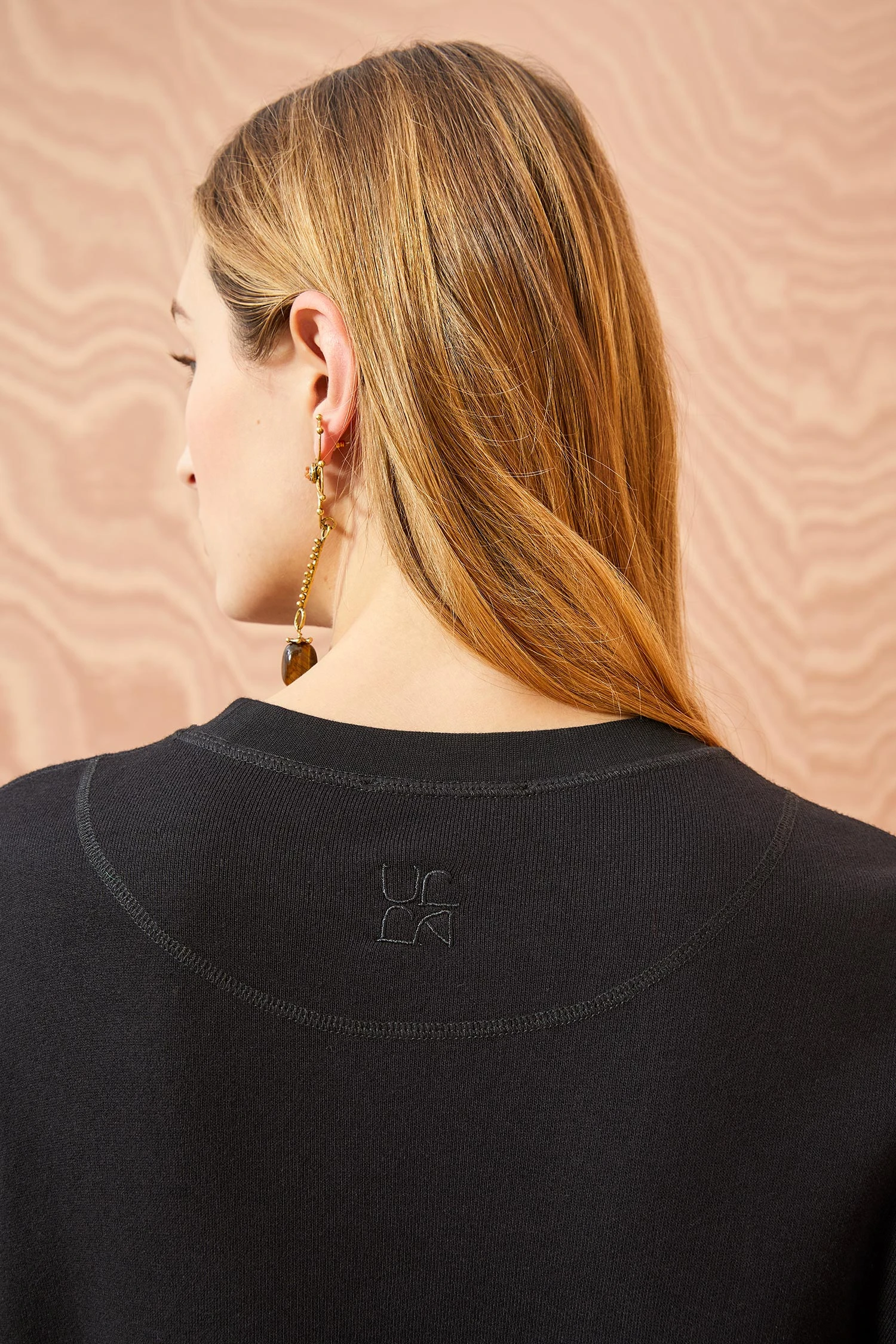 ULLA JOHNSON Pilar Pullover - Noir 2 ULLA JOHNSON Pilar Pullover - Noir - Image 2