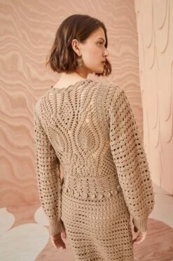 ULLA JOHNSON Prisha Dress - Flax 9 ULLA JOHNSON Prisha Dress - Flax -ULLA JOHNSON Outlet ULLA JOHNSON Prisha Dress FLAX 0044