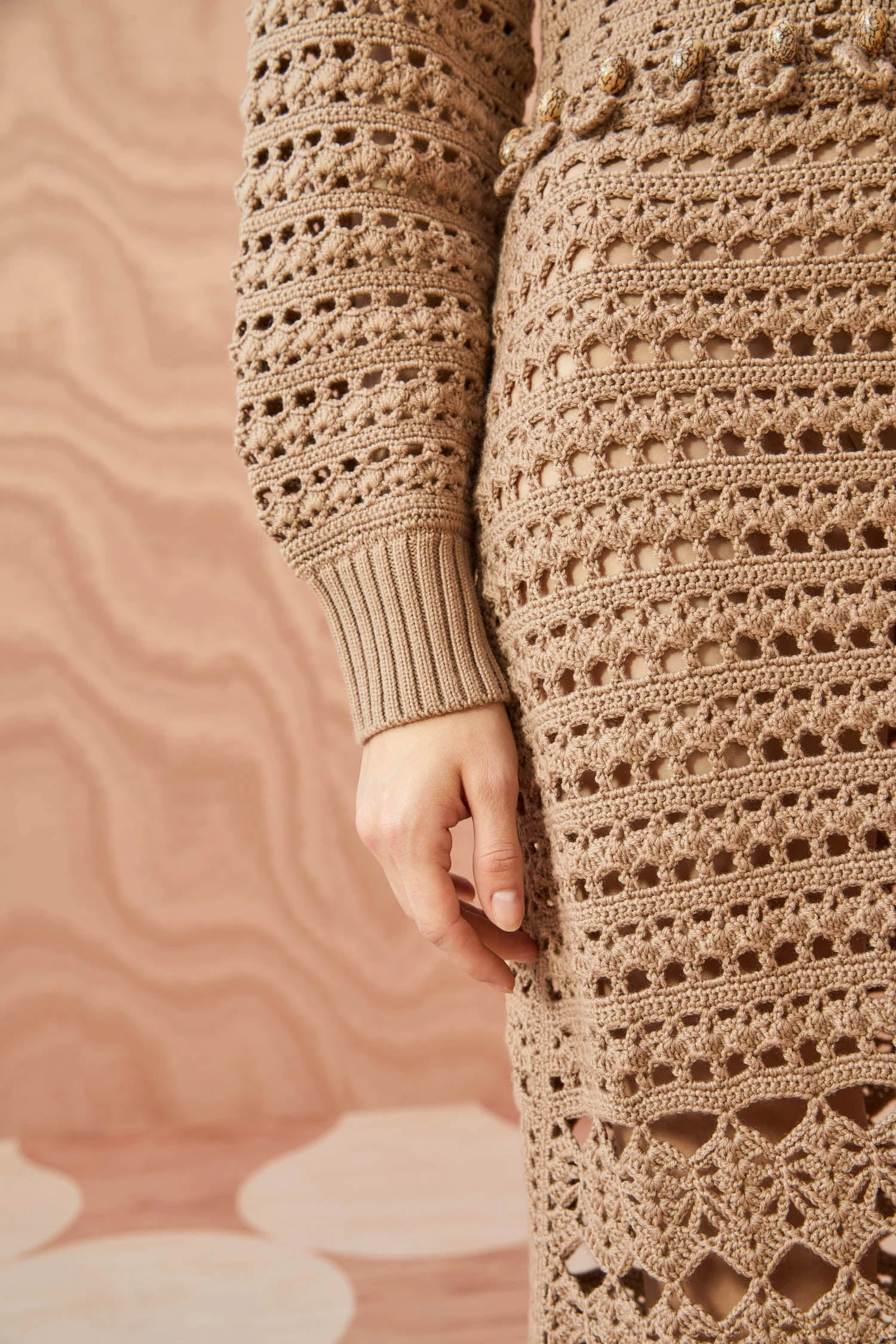 ULLA JOHNSON Prisha Dress - Flax 5 ULLA JOHNSON Prisha Dress - Flax - Image 5