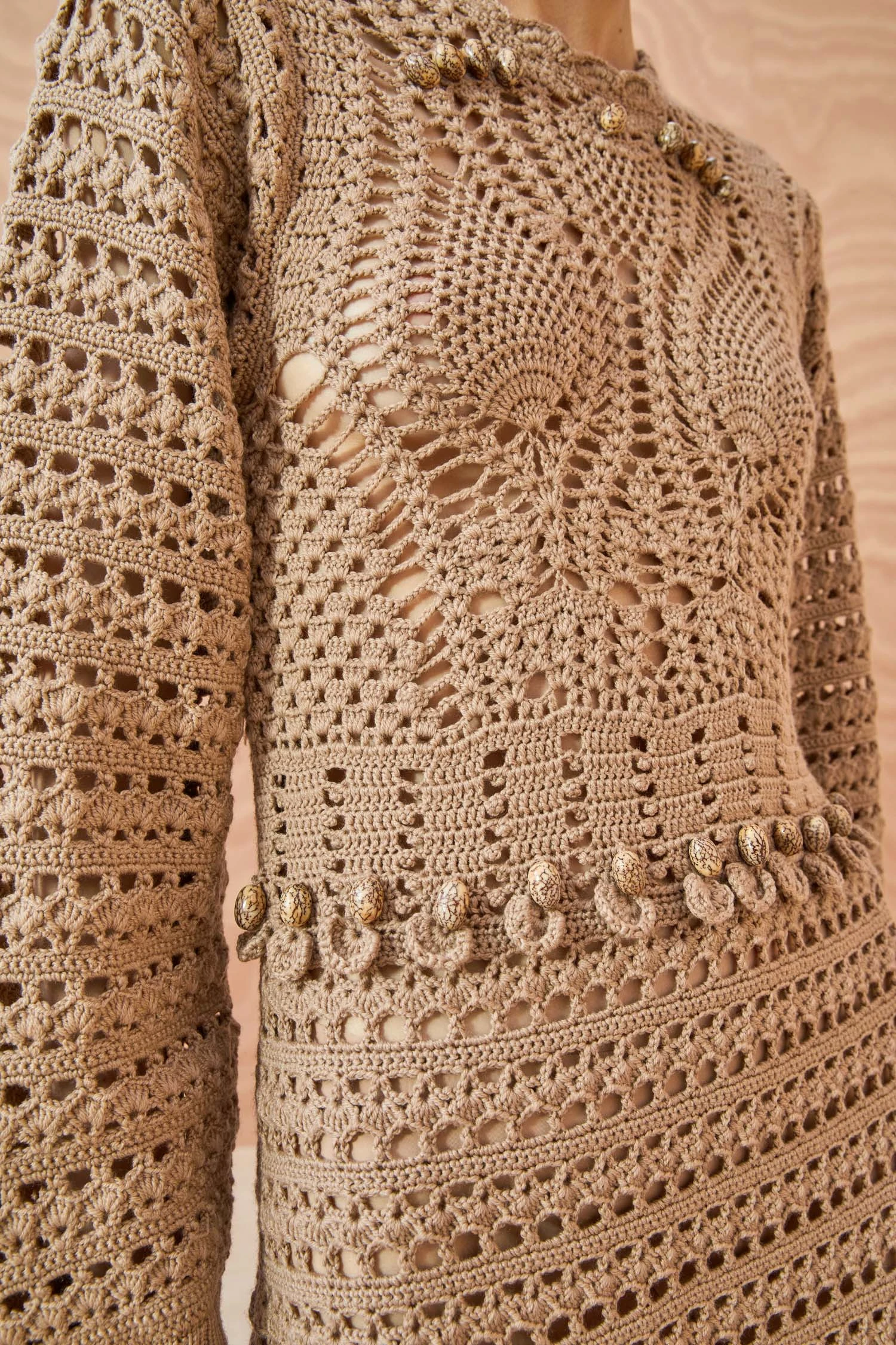 ULLA JOHNSON Prisha Dress - Flax 3 ULLA JOHNSON Prisha Dress - Flax - Image 3