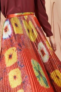 ULLA JOHNSON Rami Skirt - Medallion 8 ULLA JOHNSON Rami Skirt - Medallion -ULLA JOHNSON Outlet ULLA JOHNSON Rami Skirt MEDALLION 02 ALT