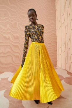 ULLA JOHNSON Rami Skirt - Sunsprite -ULLA JOHNSON Outlet ULLA JOHNSON Rami Skirt SUNSPRITE 04