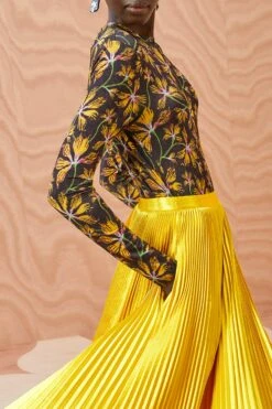 ULLA JOHNSON Rami Skirt - Sunsprite -ULLA JOHNSON Outlet ULLA JOHNSON Rami Skirt SUNSPRITE 05