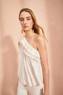 ULLA JOHNSON Ravenna Top - Pristine -ULLA JOHNSON Outlet ULLA JOHNSON Ravenna Top PRISTINE 05