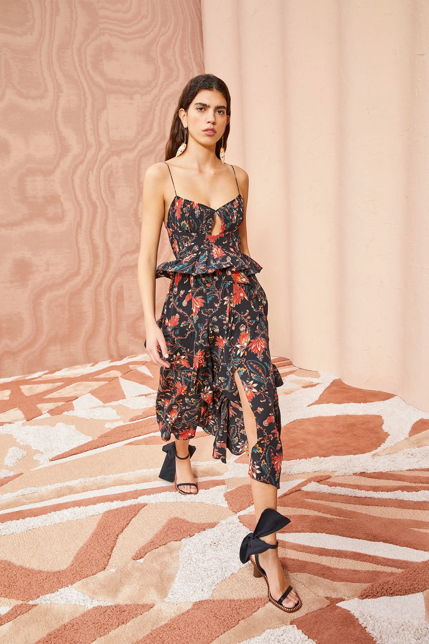 ULLA JOHNSON Renata Dress - Obsidian 3 ULLA JOHNSON Renata Dress - Obsidian - Image 3