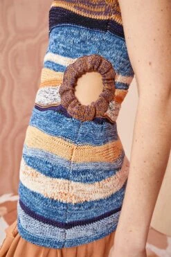 ULLA JOHNSON Robbie Top - Aegean 9 ULLA JOHNSON Robbie Top - Aegean -ULLA JOHNSON Outlet ULLA JOHNSON Robbie Top AEGEAN 05