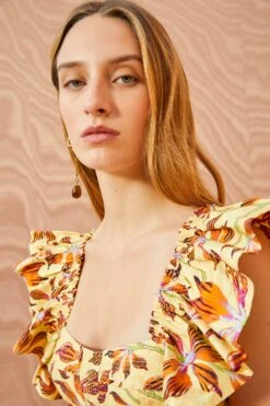 ULLA JOHNSON Romi Top - Lotus 9 ULLA JOHNSON Romi Top - Lotus -ULLA JOHNSON Outlet ULLA JOHNSON Romi Top LOTUS 05