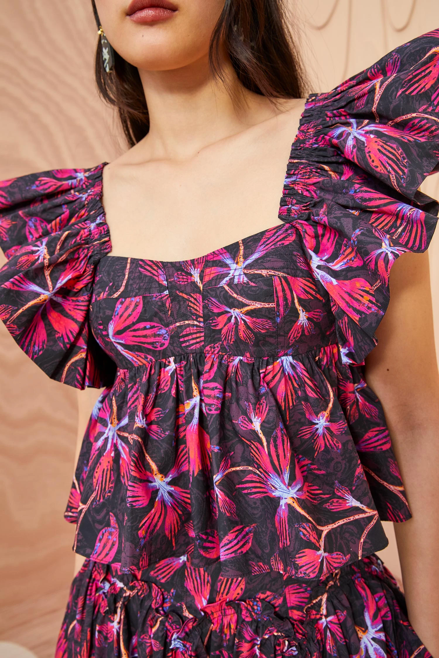 ULLA JOHNSON Romi Top - Zinnia 2 ULLA JOHNSON Romi Top - Zinnia - Image 2