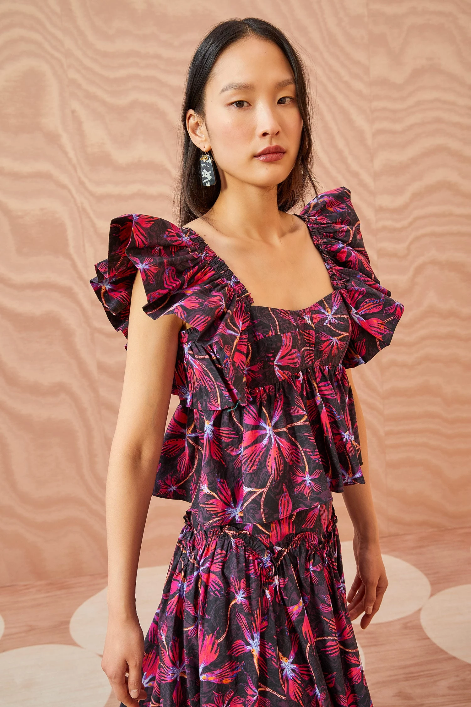 ULLA JOHNSON Romi Top - Zinnia 5 ULLA JOHNSON Romi Top - Zinnia - Image 5