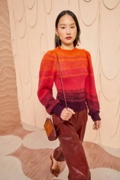 ULLA JOHNSON Rosalia Pullover - Agate 9 ULLA JOHNSON Rosalia Pullover - Agate -ULLA JOHNSON Outlet ULLA JOHNSON Rosalia Pullover AGATE 01 MAIN