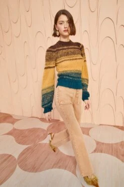 ULLA JOHNSON Rosalia Pullover - Desert 7 ULLA JOHNSON Rosalia Pullover - Desert -ULLA JOHNSON Outlet ULLA JOHNSON Rosalia Pullover DESERT 0085