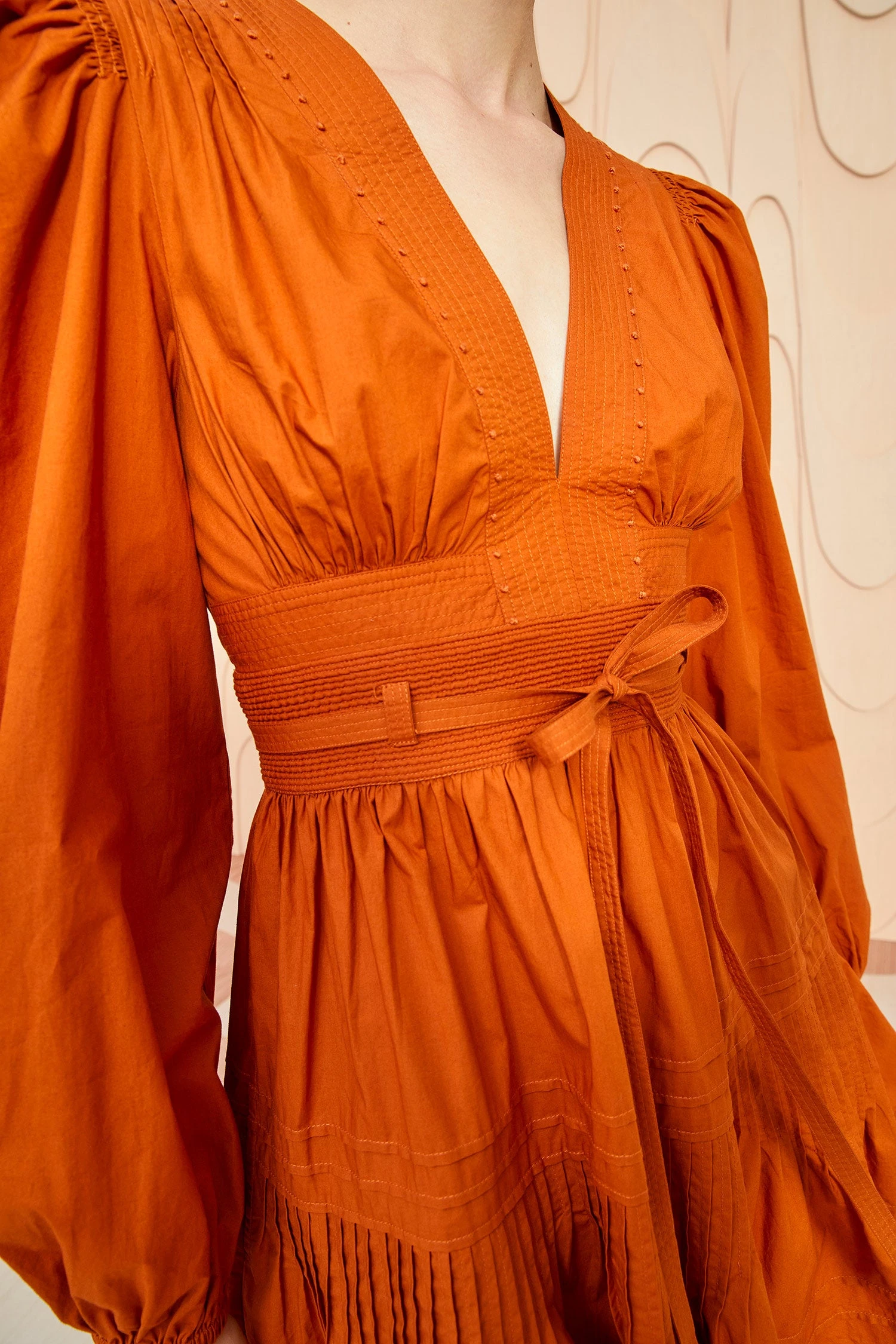 ULLA JOHNSON Rosalind Dress - Saffron 2 ULLA JOHNSON Rosalind Dress - Saffron - Image 2