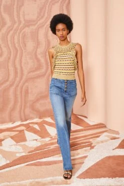 ULLA JOHNSON Sadie Top - Shell -ULLA JOHNSON Outlet ULLA JOHNSON Sadie Top SHELL 0063