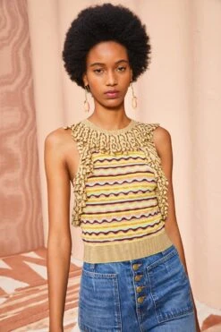 ULLA JOHNSON Sadie Top - Shell -ULLA JOHNSON Outlet ULLA JOHNSON Sadie Top SHELL 0074