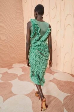 ULLA JOHNSON Sarafina Skirt - Jade 8 ULLA JOHNSON Sarafina Skirt - Jade -ULLA JOHNSON Outlet ULLA JOHNSON Sarafina Skirt JADE 0131