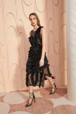 ULLA JOHNSON Sarafina Skirt - Noir -ULLA JOHNSON Outlet ULLA JOHNSON Sarafina Skirt NOIR 0050