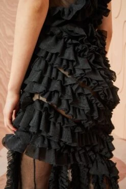 ULLA JOHNSON Sarafina Skirt - Noir -ULLA JOHNSON Outlet ULLA JOHNSON Sarafina Skirt NOIR 0117