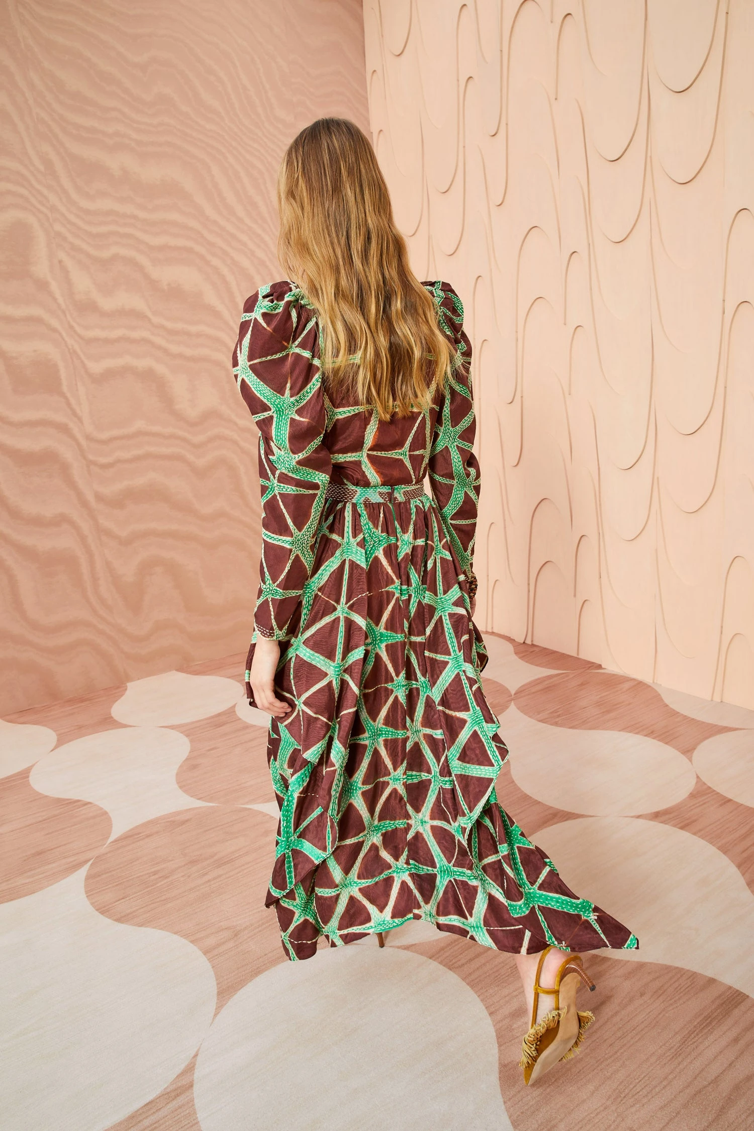 ULLA JOHNSON Savita Skirt - Teak 4 ULLA JOHNSON Savita Skirt - Teak - Image 4