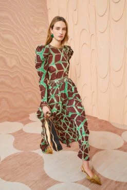 ULLA JOHNSON Savita Skirt - Teak 11 ULLA JOHNSON Savita Skirt - Teak -ULLA JOHNSON Outlet ULLA JOHNSON Savita Skirt TEAK 0013