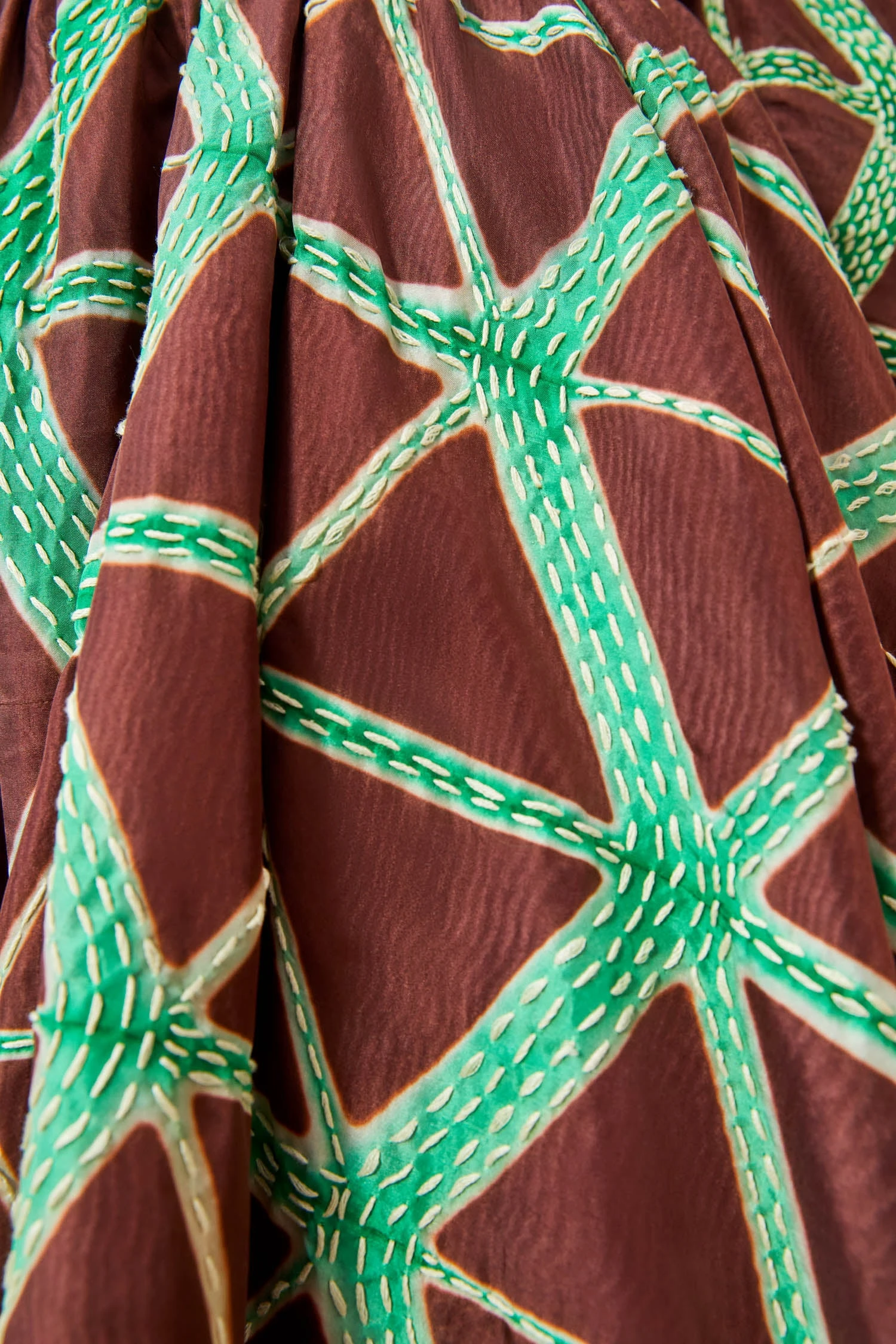 ULLA JOHNSON Savita Skirt - Teak 5 ULLA JOHNSON Savita Skirt - Teak - Image 5