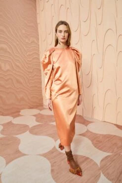 ULLA JOHNSON Silvana Dress - Copper -ULLA JOHNSON Outlet ULLA JOHNSON Silvana Dress COPPER 0038