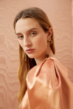 ULLA JOHNSON Silvana Dress - Copper -ULLA JOHNSON Outlet ULLA JOHNSON Silvana Dress COPPER 0192