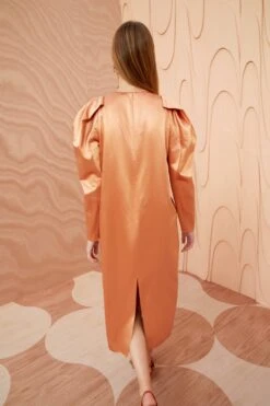 ULLA JOHNSON Silvana Dress - Copper -ULLA JOHNSON Outlet ULLA JOHNSON Silvana Dress COPPER 0197