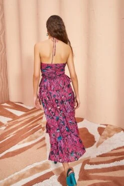 ULLA JOHNSON Simona Dress - Snapdragon 8 ULLA JOHNSON Simona Dress - Snapdragon -ULLA JOHNSON Outlet ULLA JOHNSON Simona Dress SNAPDRAGON 04