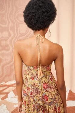 ULLA JOHNSON Siya Coverup - Calla Lily -ULLA JOHNSON Outlet ULLA JOHNSON Siya Coverup CALLA LILY 04