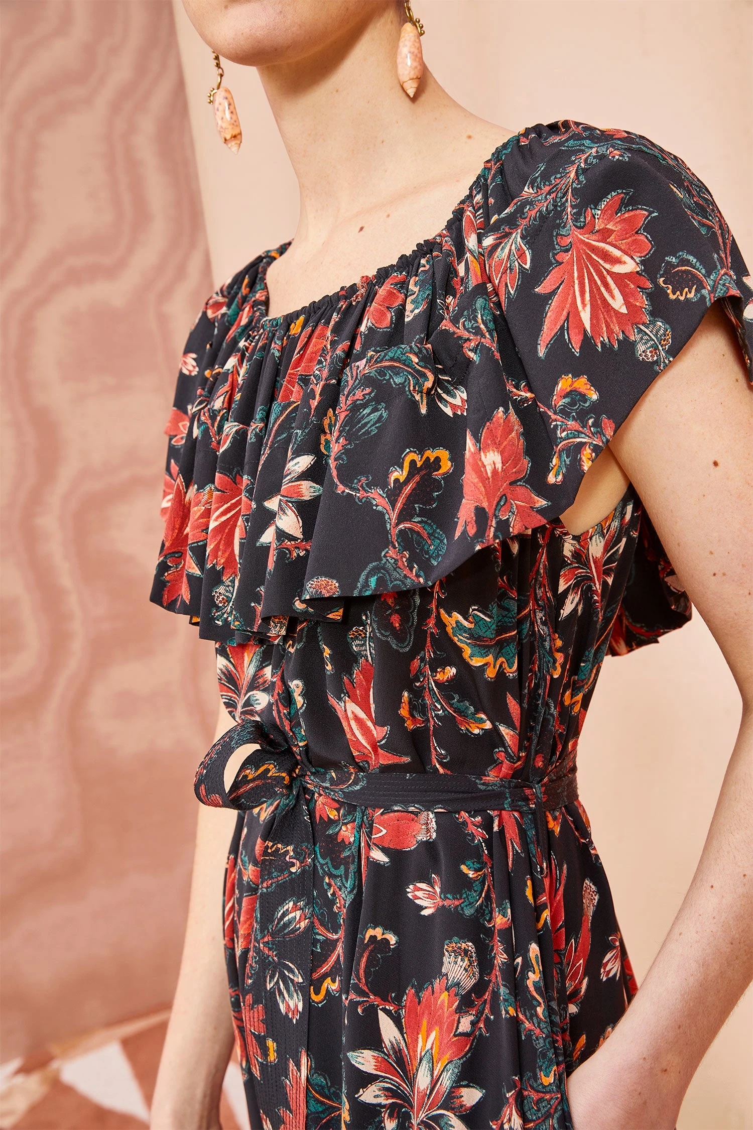 ULLA JOHNSON Skye Dress - Obsidian 5 ULLA JOHNSON Skye Dress - Obsidian - Image 5