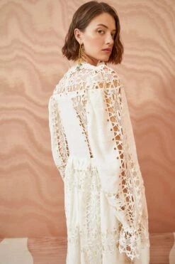 ULLA JOHNSON Sonali Gown - Ivory 10 ULLA JOHNSON Sonali Gown - Ivory -ULLA JOHNSON Outlet ULLA JOHNSON Sonali Gown IVORY 0210