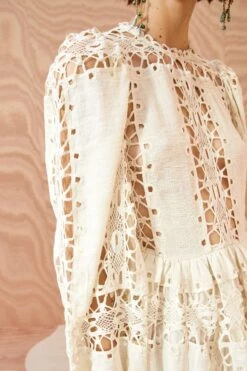 ULLA JOHNSON Sonali Gown - Ivory 8 ULLA JOHNSON Sonali Gown - Ivory -ULLA JOHNSON Outlet ULLA JOHNSON Sonali Gown IVORY 02 ALT