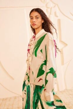 ULLA JOHNSON Study Blouse - Comet 7 ULLA JOHNSON Study Blouse - Comet -ULLA JOHNSON Outlet ULLA JOHNSON StudyBlouse COMET SP250237 03