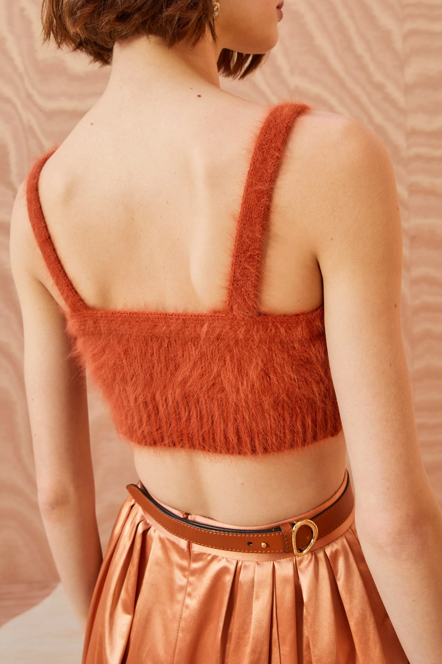 ULLA JOHNSON Taliah Bralette - Redwood 3 ULLA JOHNSON Taliah Bralette - Redwood - Image 3